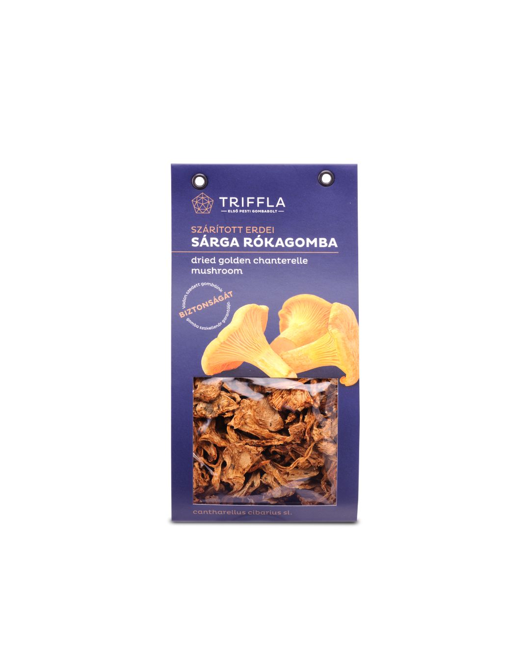 Szárított erdei rókagomba
