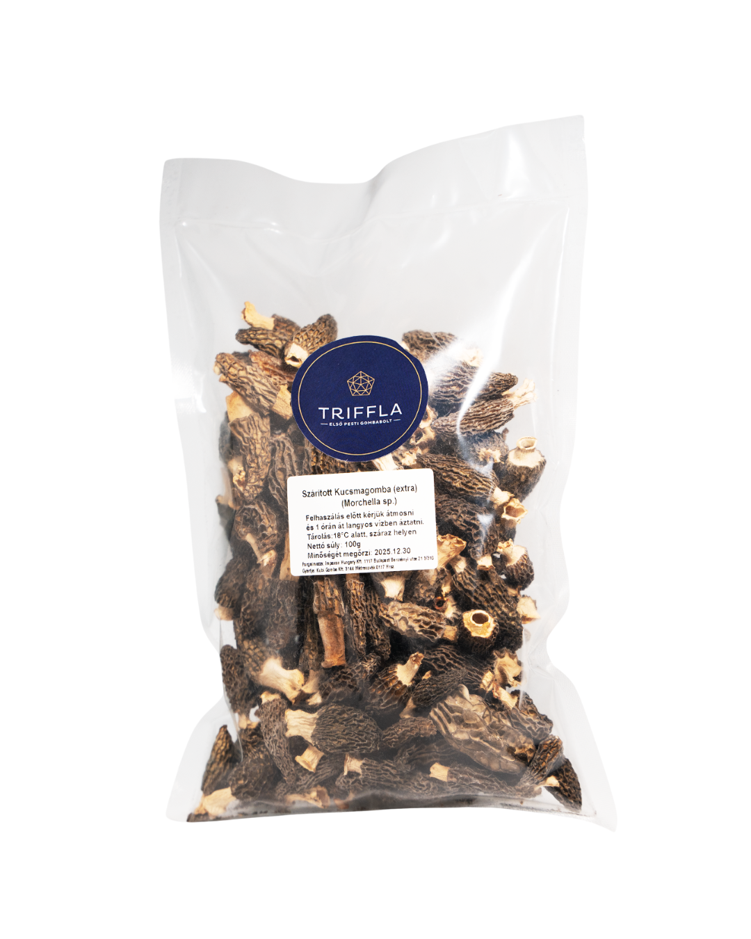 Szárított erdei kucsmagomba 100g